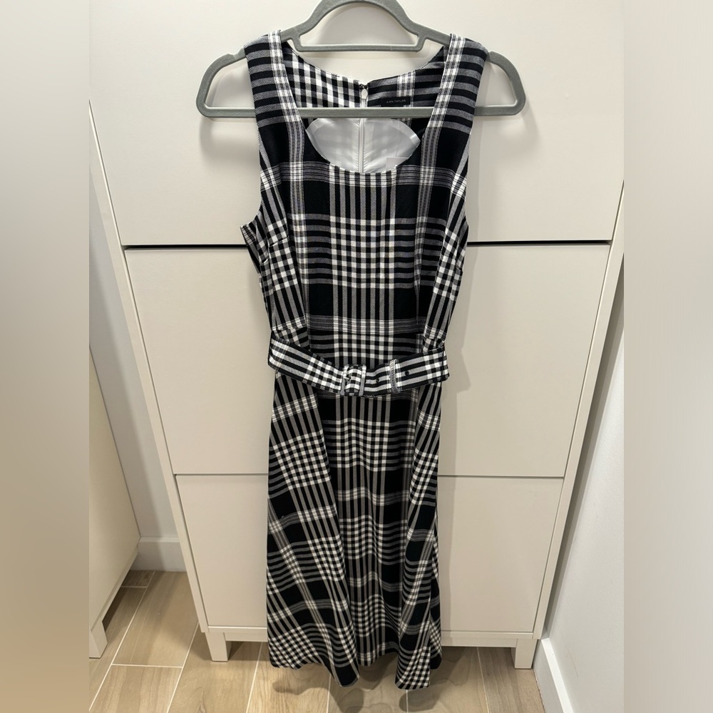 Ann Taylor plaid dress